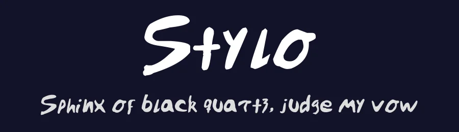 Stylo by Mario Arias — Script Handwritten Font — thumbnail 2