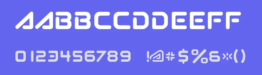 Subatomic Tsoonami by Kevin Meinert — Display Font — thumbnail 3