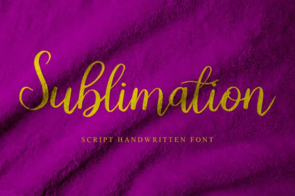 Sublimation Font by najmustsaqib.creator by najmustsaqib.creator — Script Handwritten Font