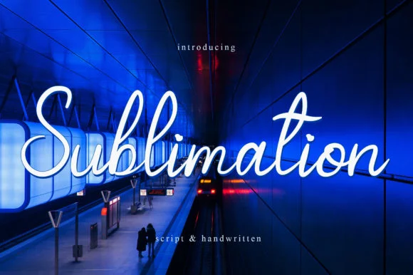 Sublimation Font by tawondasstudio by tawondasstudio — Script Handwritten Font