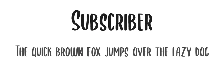 Subscriber