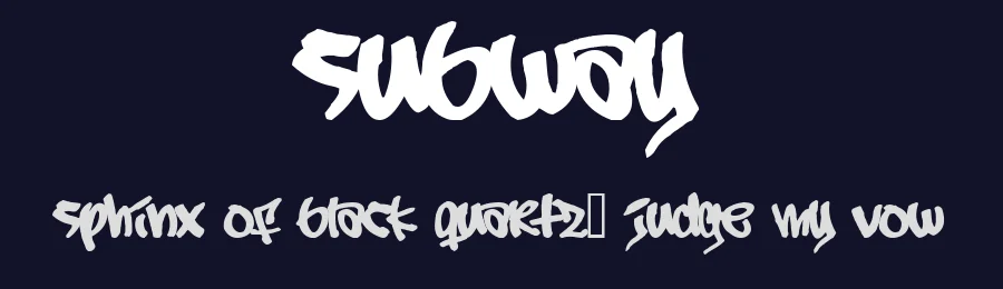 Subway by Johan Waldenström — Script Handwritten Font — thumbnail 2