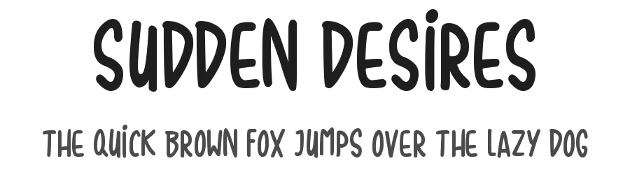 Sudden Desires