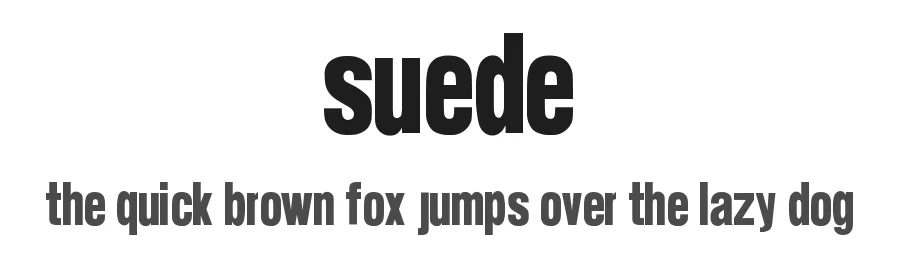 Suede