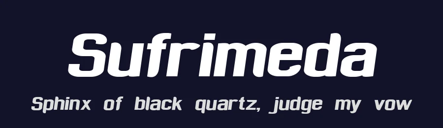 Sufrimeda by dondon nillo — Sans Serif Font — thumbnail 2