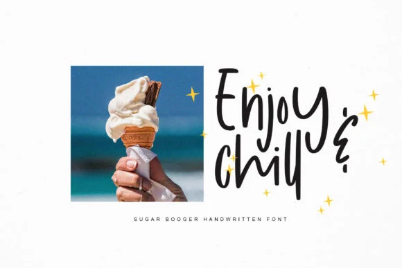 Sugar Booger Font by Fourlines.design — Script Handwritten Font — thumbnail 6