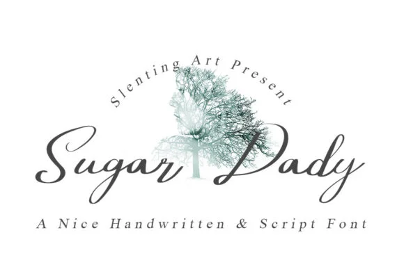 Sugar Dady Font by Slenting Art — Script Handwritten Font