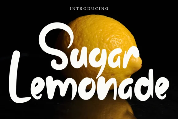 Sugar Lemonade Font by Garcio — Script Handwritten Font