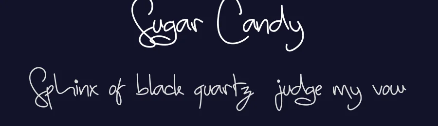 Sugar Candy by madeDeduk — Script Handwritten Font — thumbnail 2