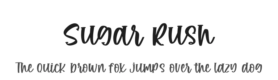 Sugar Rush by Revo Farisky β Decorative Font