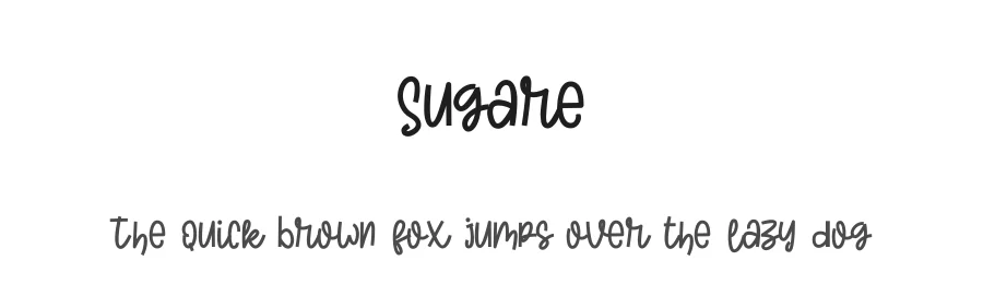 Sugare by selawetype — Decorative Font