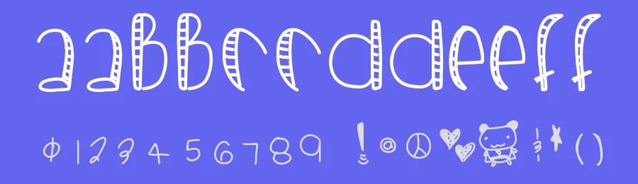 Sugar Pie by Des Gomez — Decorative Font — thumbnail 3