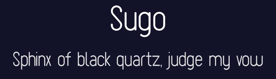 Sugo by Zetafonts — Sans Serif Font — thumbnail 2