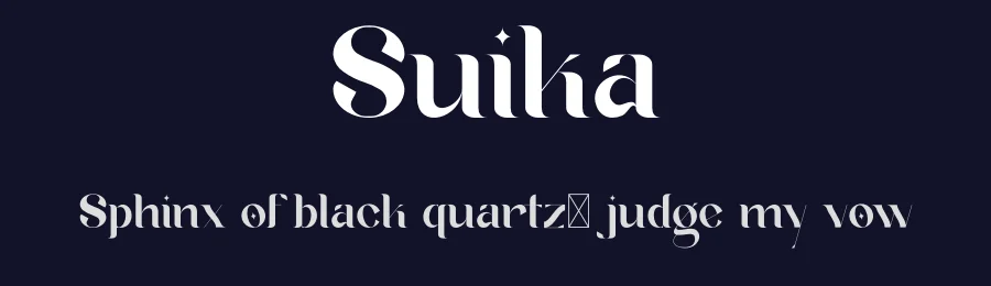 Suika by Lettertype Studio — Decorative Font — thumbnail 2