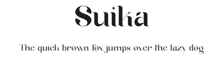 Suika by Lettertype Studio β Decorative Font