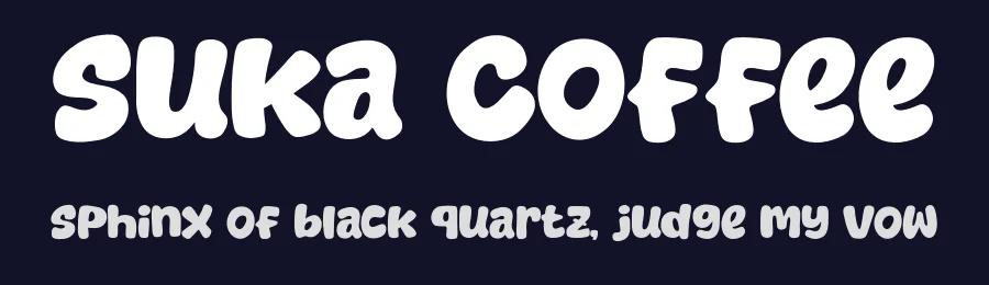 Suka Coffee by Khurasan — Decorative Font — thumbnail 2