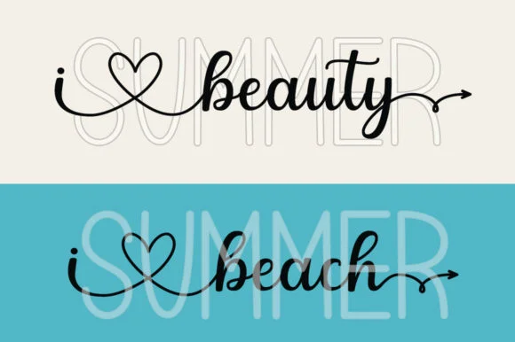 Summer Beauty Beach Font by cavalera creative — Script Handwritten Font