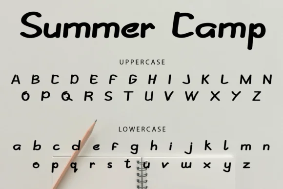 Summer Camp Font by WinType — Script Handwritten Font — thumbnail 3