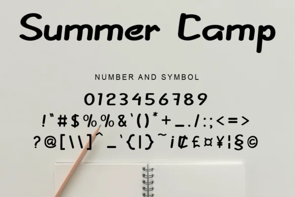 Summer Camp Font by WinType — Script Handwritten Font — thumbnail 4