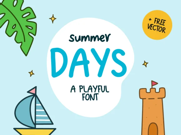 Summer Days Font by Helotype — Script Handwritten Font