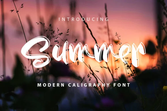 Summer Font by FL Space by FL Space — Script Handwritten Font