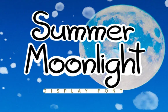 Summer Moonlight Font by Ansart — Script Handwritten Font