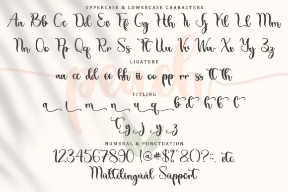 Summer Peach Font by Sakha Design — Script Handwritten Font — thumbnail 7