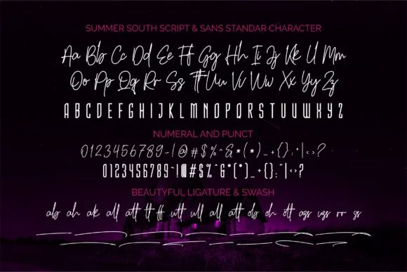 Summer South Duo Font by ergibi studio — Script Handwritten Font — thumbnail 8