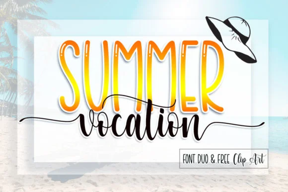 Summer Vocation Font by Fadlilah Studio — Script Handwritten Font