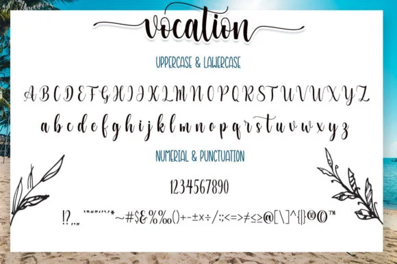 Summer Vocation Font by Fadlilah Studio — Script Handwritten Font — thumbnail 6