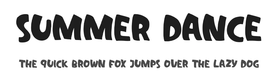 Summer Dance by Alpaprana Studio โ Decorative Font