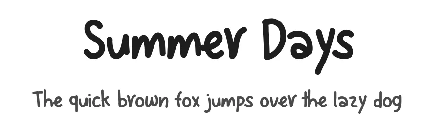 Summer Days