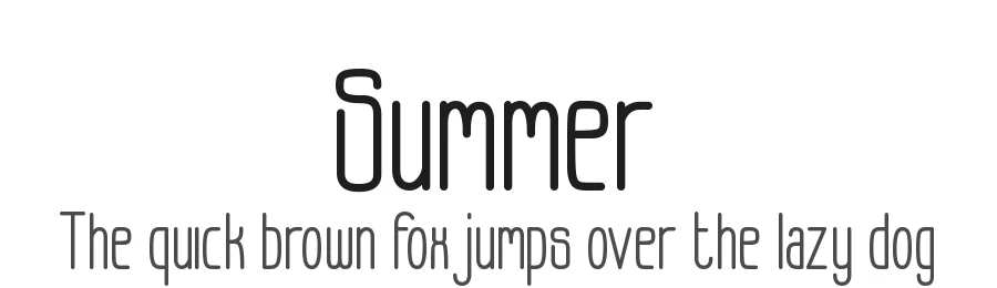 Summer by Graphix Line Studio — Decorative Font