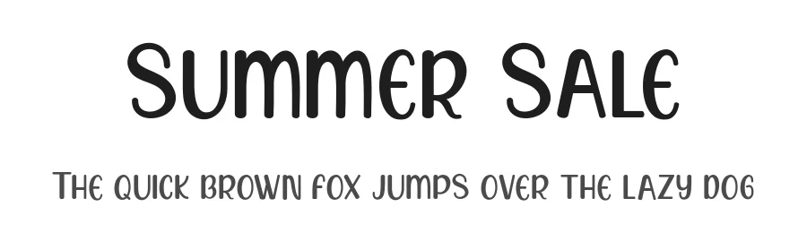 Summer Sale