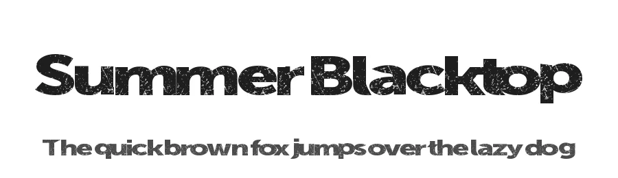 Summer Blacktop