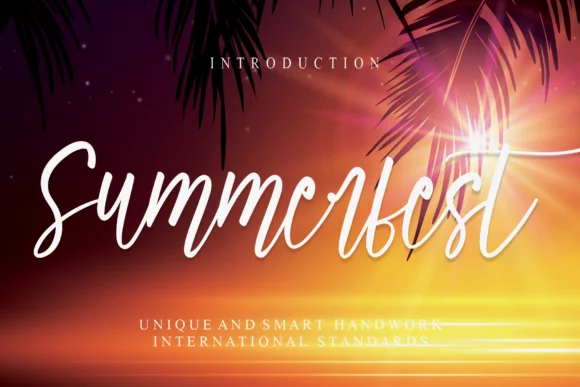 Summerfest Font by Misterletter.co — Script Handwritten Font
