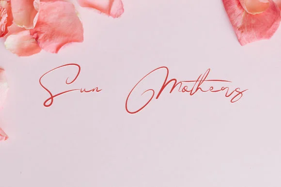 Sun Mothers Font by Lambemu Yoyo — Script Handwritten Font