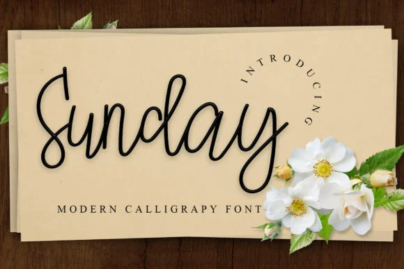 Sunday Font by GiaLetter by GiaLetter — Script Handwritten Font
