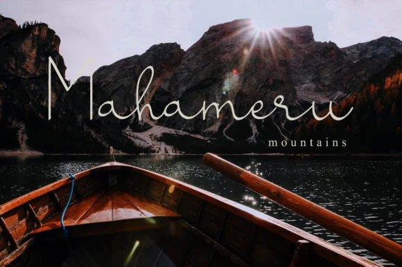 Sunday Morning Font by najmustsaqib.creator by najmustsaqib.creator — Script Handwritten Font — thumbnail 4
