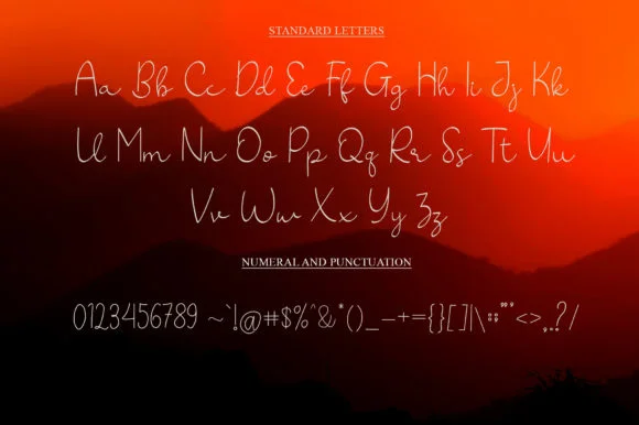 Sunday Morning Font by najmustsaqib.creator by najmustsaqib.creator — Script Handwritten Font — thumbnail 5