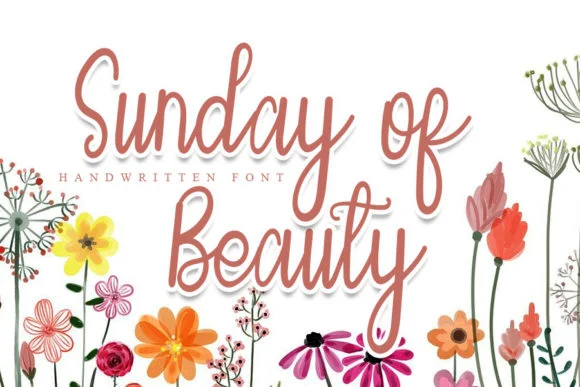 Sunday of Beauty Font by Inermedia STUDIO — Script Handwritten Font