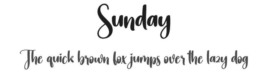 Sunday
