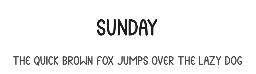Sunday
