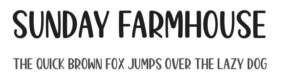 Sunday Farmhouse