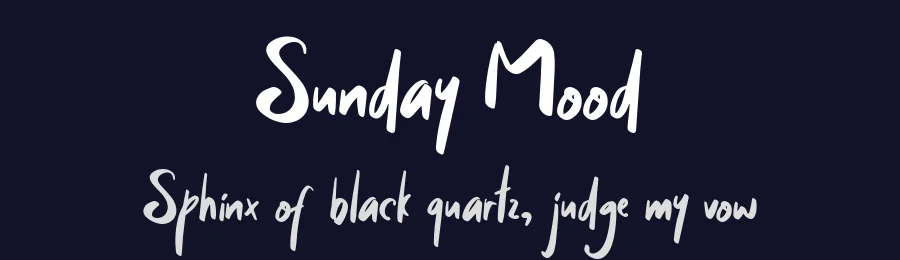 Sunday Mood by Subectype & Orenari — Script Handwritten Font — thumbnail 2