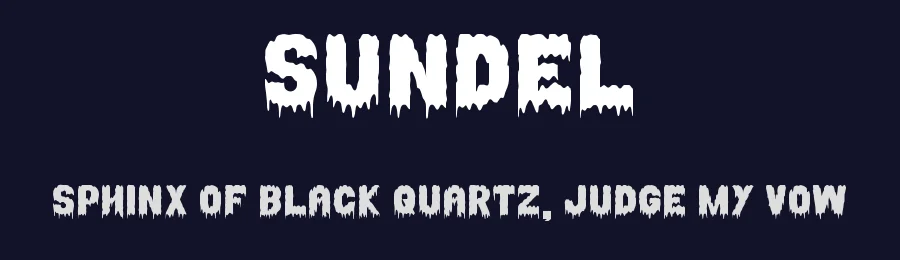 Sundel by Gilang Ternadho — Decorative Font — thumbnail 2