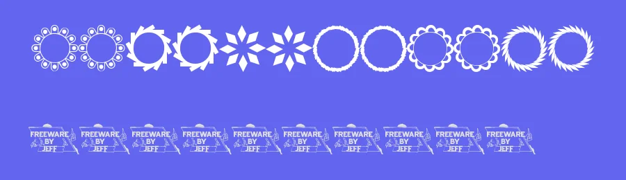 Sundings JL by Jeff Levine — Dingbats Font — thumbnail 3
