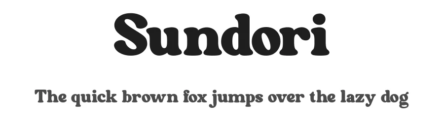 Sundori by Achmad Yani — Decorative Font