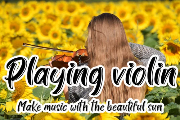 Sunflower Font by FL Space by FL Space — Script Handwritten Font — thumbnail 3