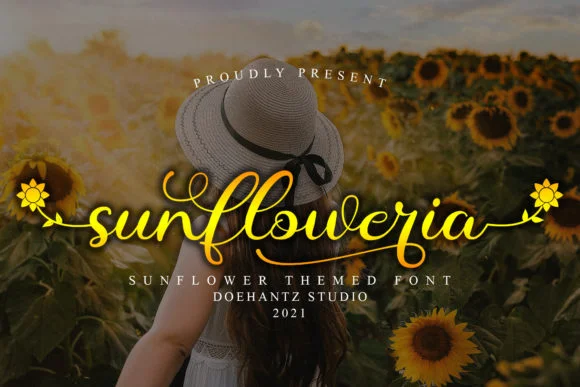 Sunfloweria Font by Doehantz Studio — Script Handwritten Font